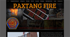 Desktop Screenshot of paxtangfire.com