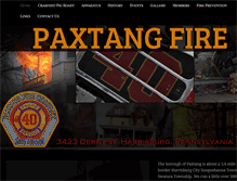Tablet Screenshot of paxtangfire.com